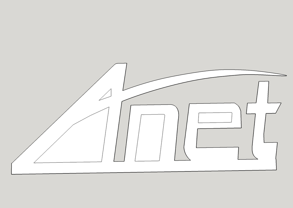 Anet Logo | DXF | SKP