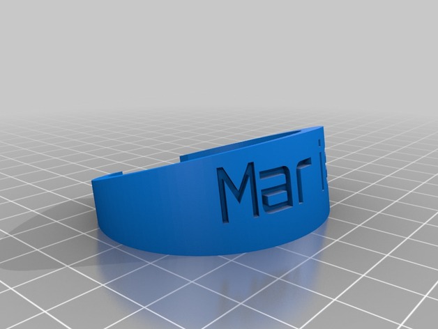 Customized Marie bracelet