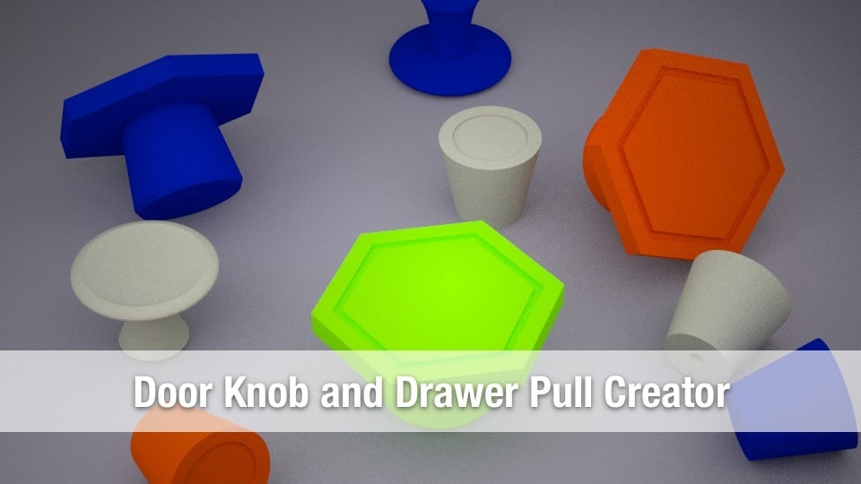 Door Knob and Drawer Pull Maker