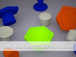 Door Knob and Drawer Pull Maker