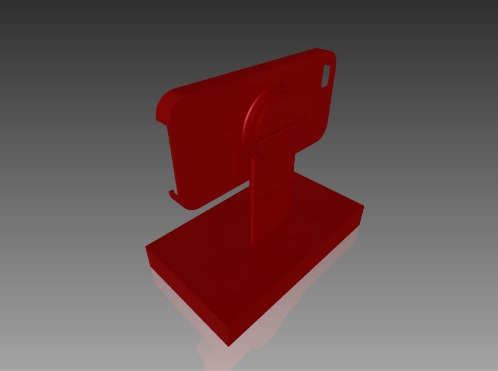360* iPhone 5 camera stand case