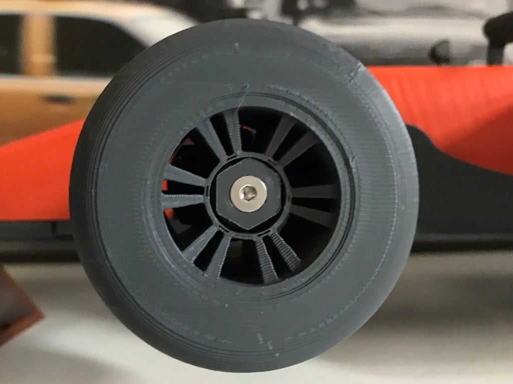 OPENRC F1 - PLA Tyres - Combined rim & tyre (aka tire)