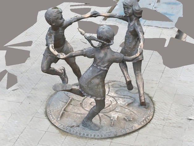 Sculptural composition "Childhood"