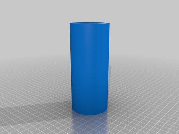 Tube 2 inch diameter 6 inches tall with 1/4 inch thickness