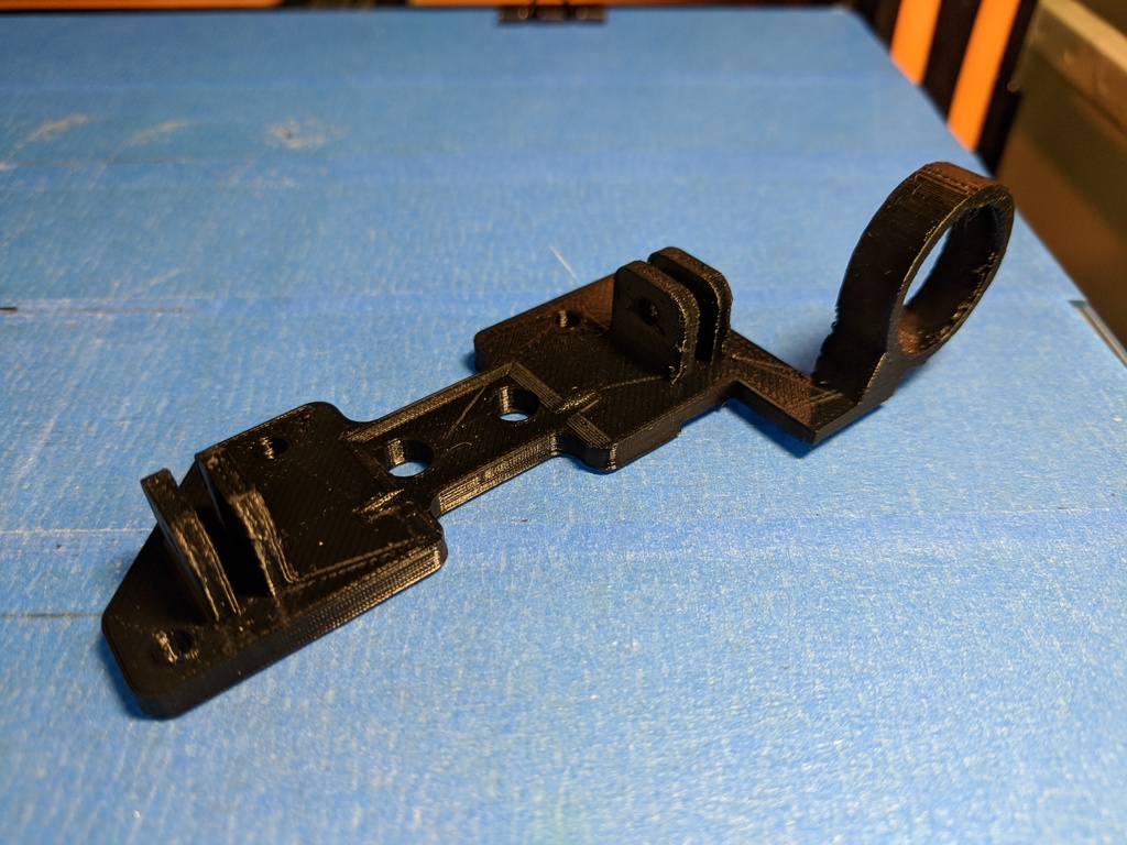 CR-10 FANG OEM Carriage plate with integrated EZABL mount