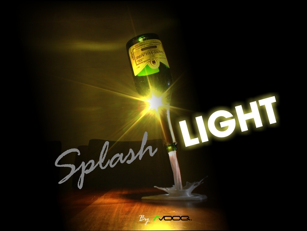 SplashLIGHT | Up-cycle Any Bottle Into a Beautiful Feature Lamp