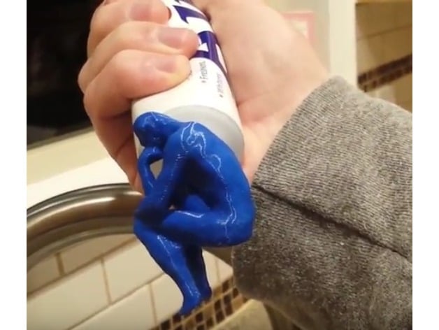 Toothpaste pooper - gag gift