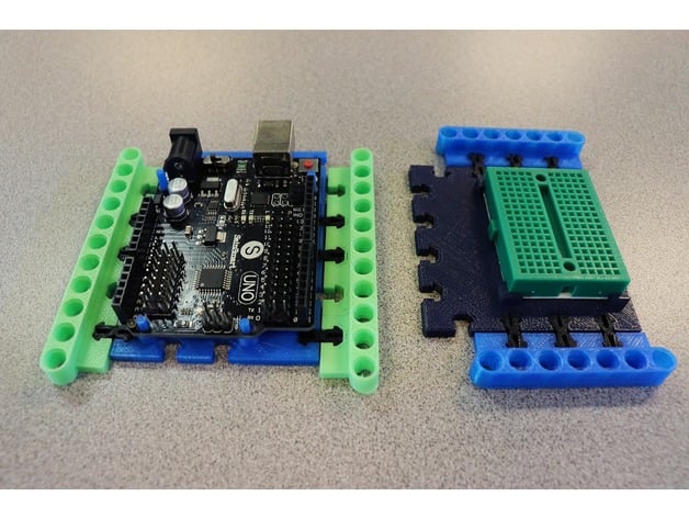 Technic for Raspberry & Arduino Modular Base by aguzinski - Thingiverse