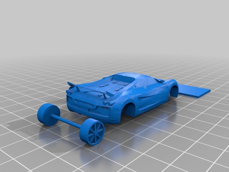 Working Ferrari Car Model