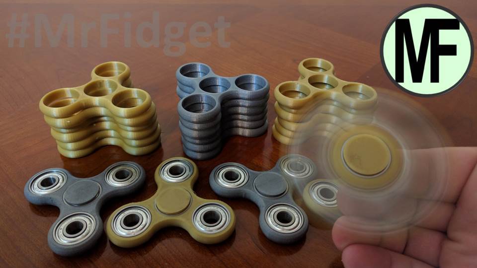 Fitget Spinner Toy 3d Rendering Stock Illustration 690358048