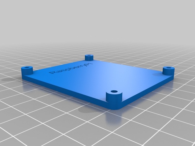 Raspberry PI mount for 3D printer