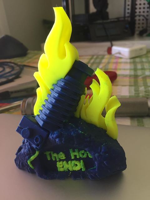 The Hot End Logo Dual Extrusion Edition
