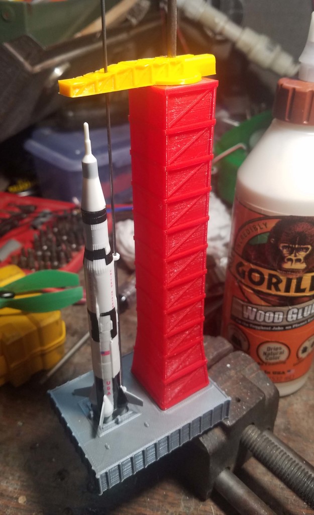 Apollo Launch Pad for Micro Maxx rockets
