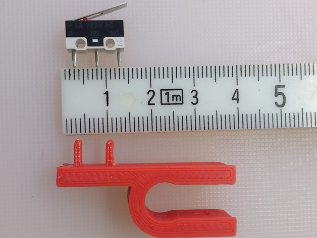 Holder micro end stop