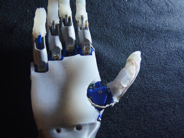 Silicone Mold for Prosthetic Hand