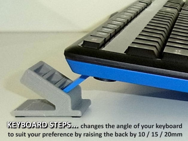 Keyboard Steps Adjust The Angle Of Computer Keyboards