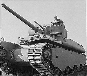 M6 Heavy Tank (1/72 Scale)