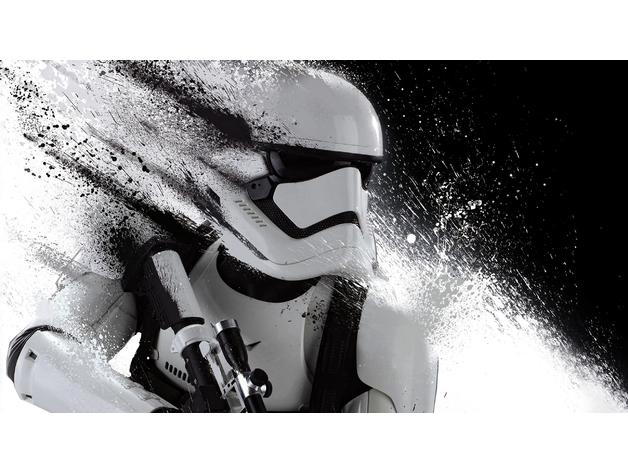 First Order Stormtrooper Lithophane
