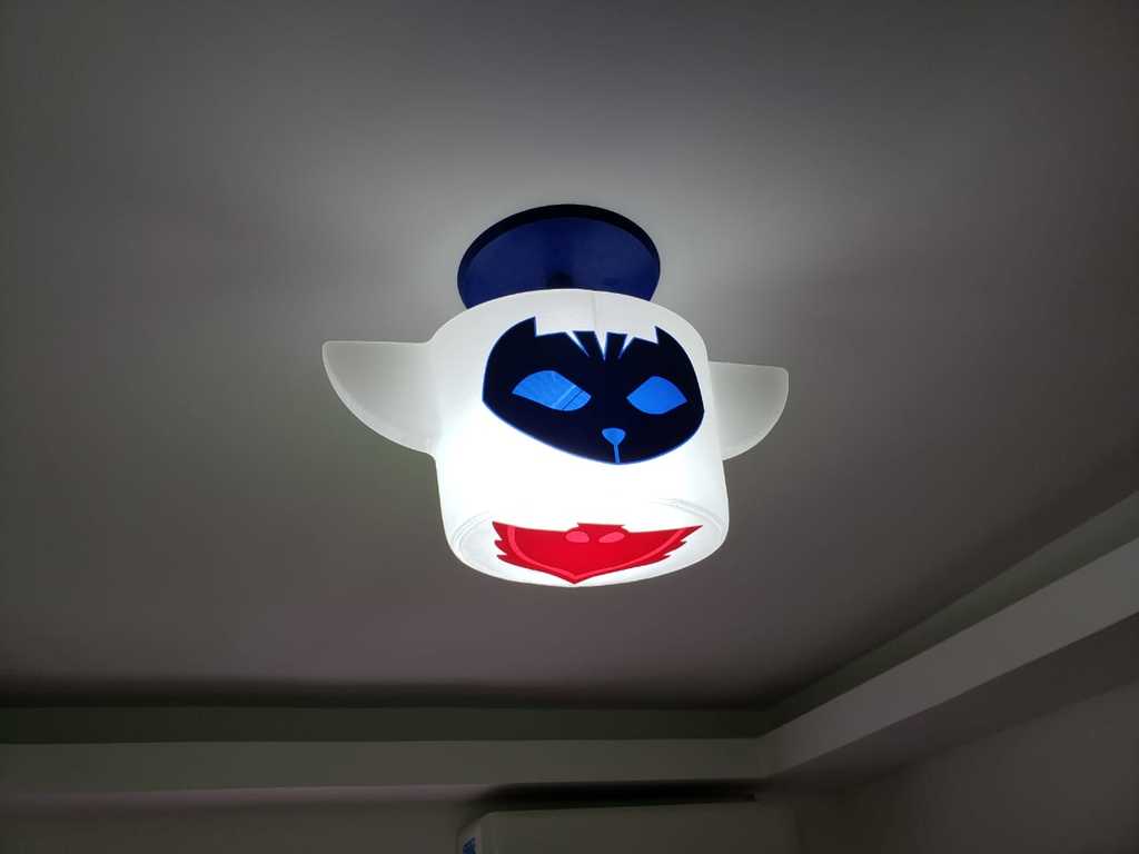 Owelette mask for PJ Masks Lamp by RAF_DS
