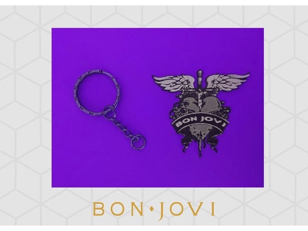 Keychain Bon Jovi