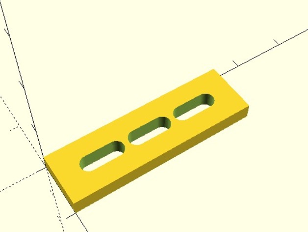 Adapter for "Pillow Block for Open Linear Bearing"