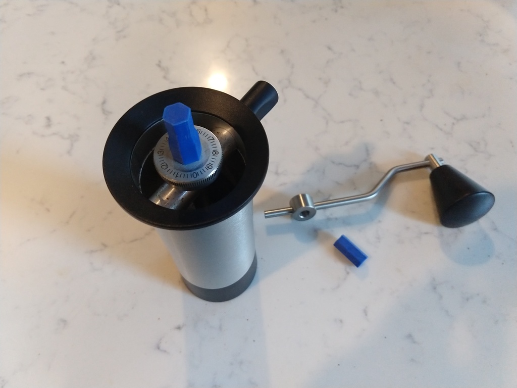 Kinu coffee grinder adapter