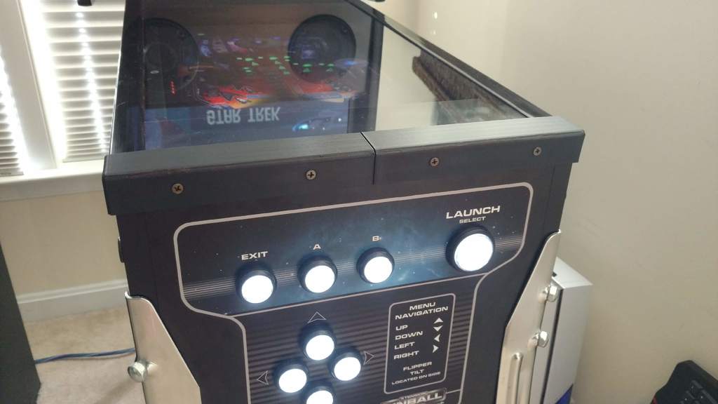 Lockdown Bar for Recroom Masters 24" Virtual Pinball Machine