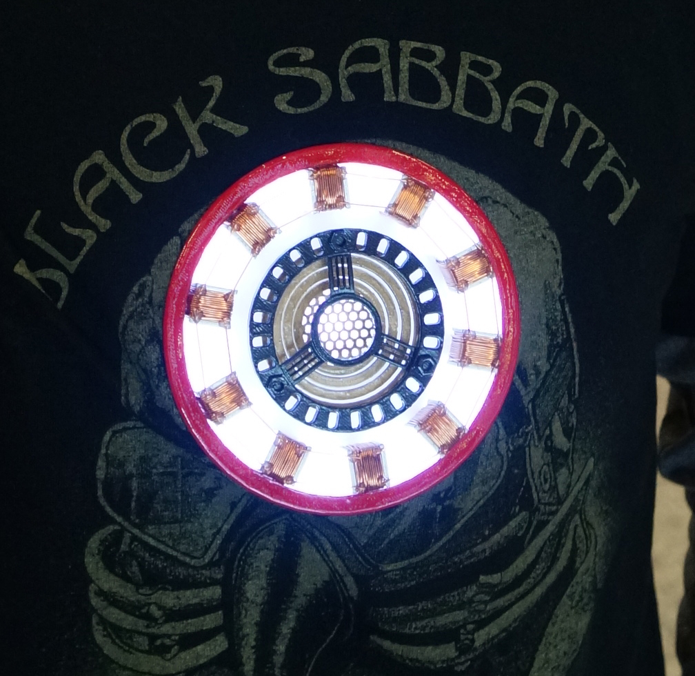 Iron Man ARC Reactor - slim and wearable