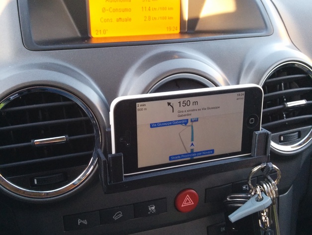 Universal/iPhone 5/5c/5s holder for Opel Antara