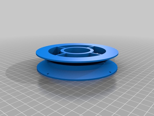 Printable Filament Spool Sized for MakerBox filaments