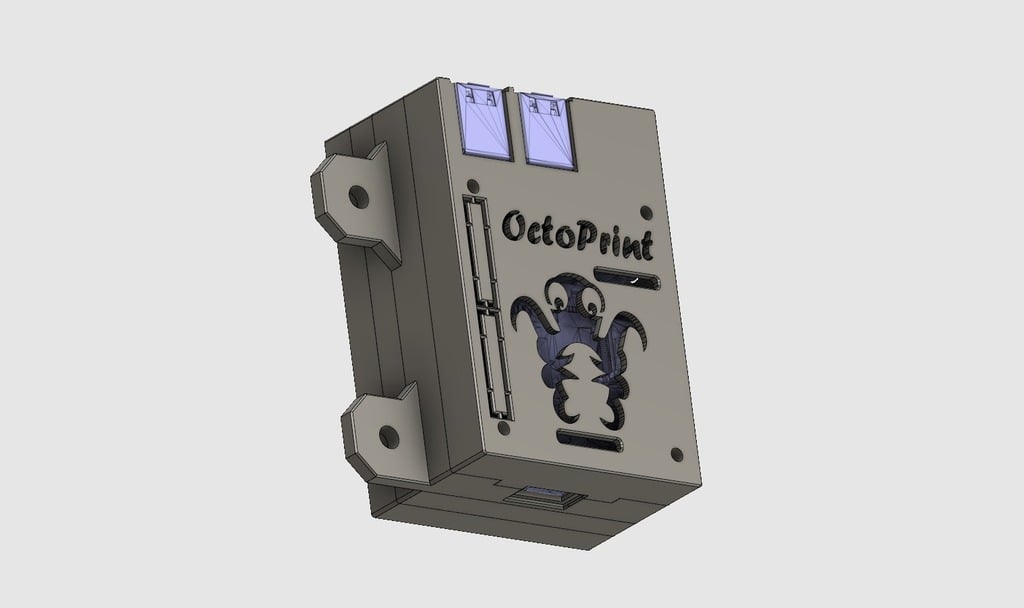 Raspberry Pi relay server with 2020 profile attachment points (e.g. for OctoPrint, home automation, etc.)