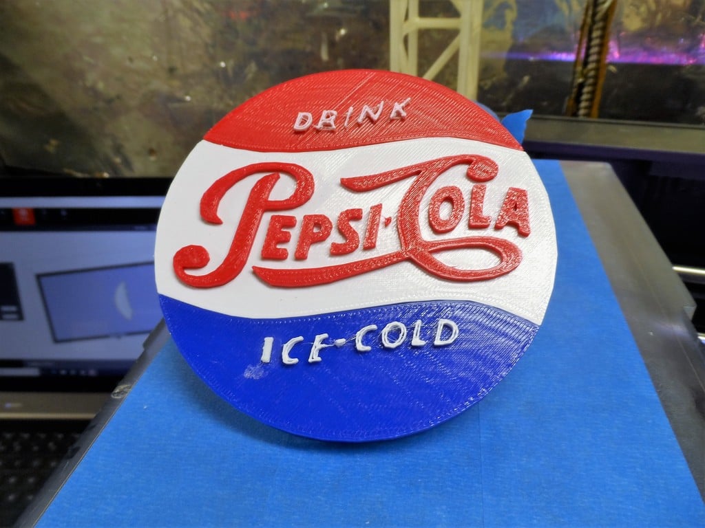 Vintage Pepsi logo