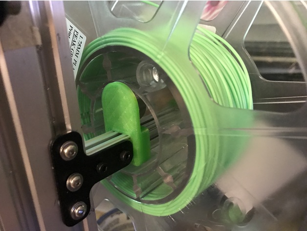 Spool Coaster for OpenBeam 1515 Extrusion