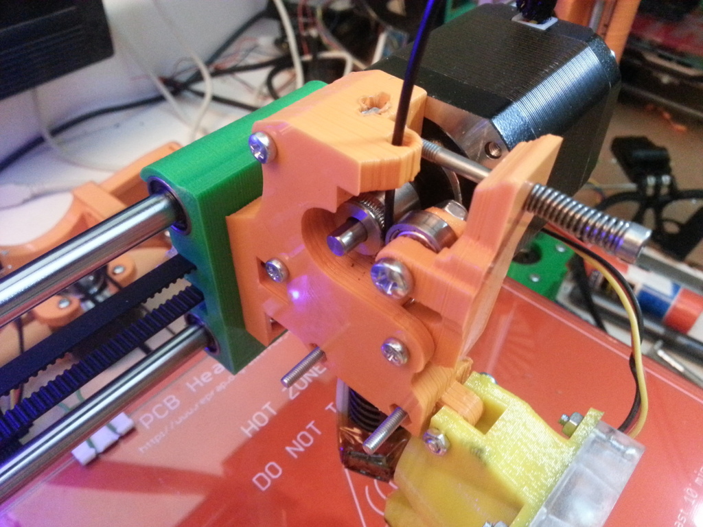 Direct drive extruder for Wilson or Prusa i3 rework