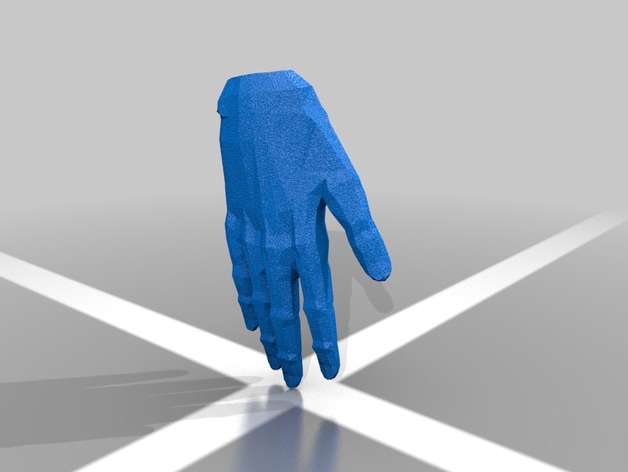 Simple Low Poly Hand