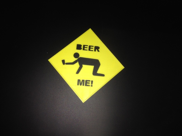 Beer Me Coaster