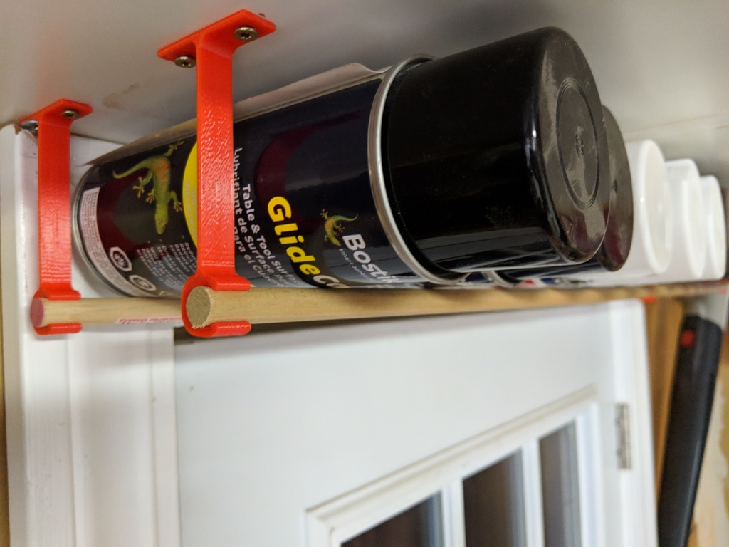 Spray Paint Can Hanger