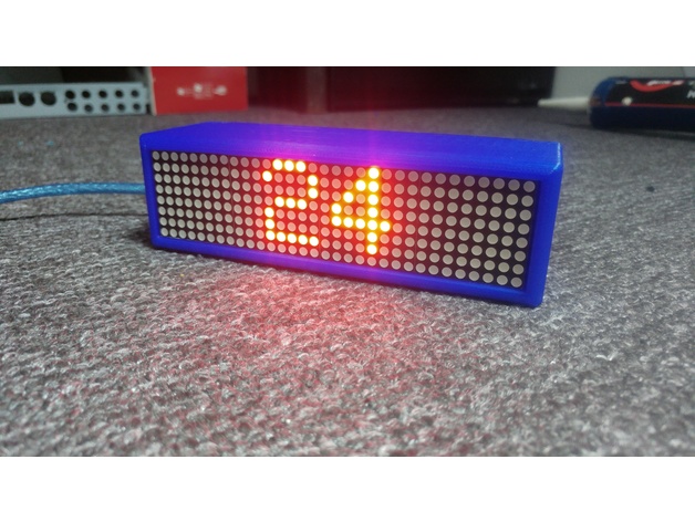 Makes Of The Youtube Subscribers Counter By Steveke1983 Thingiverse
