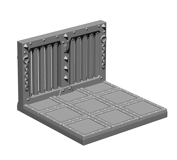 Prison Wall Tile (from TileScape Dungeon Expansion)