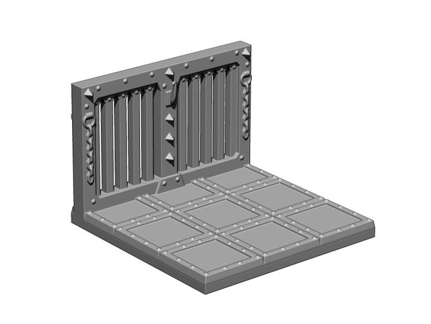 Image of Prison Wall Tile (from TileScape Dungeon Expansion)