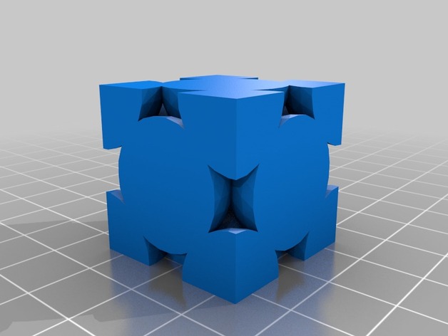 Face-centered cubic lattice
