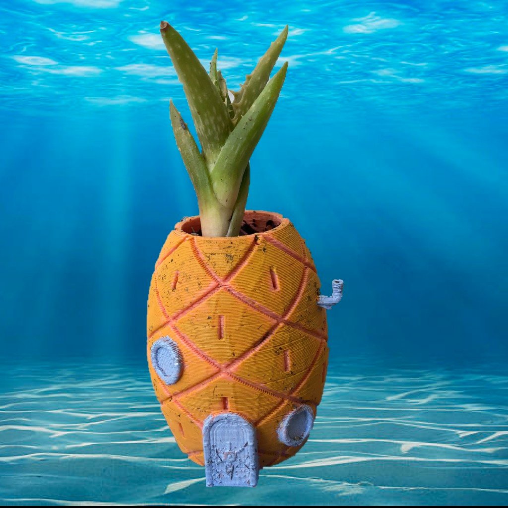 Remix: Spongebob's House Planter