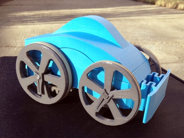 Flywheel Toy Car