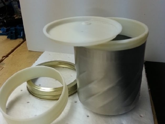 Beer can Threaded insert