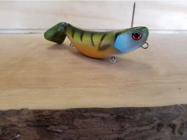 Walk the dog topwater fishing lure by Domi1988 - Thingiverse