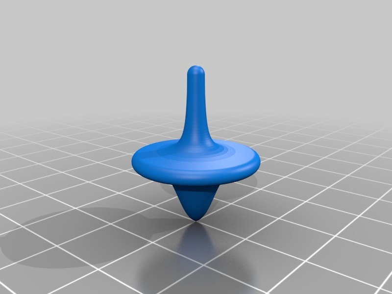 OpenSCAD Inception Spinning Top Totem