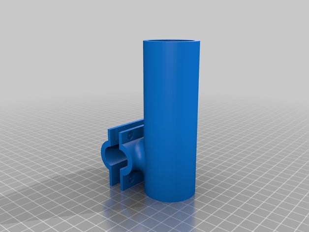 Bicycle fishing pole holder. by OldFatBastrd - Thingiverse