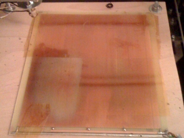 PCB heated print bed
