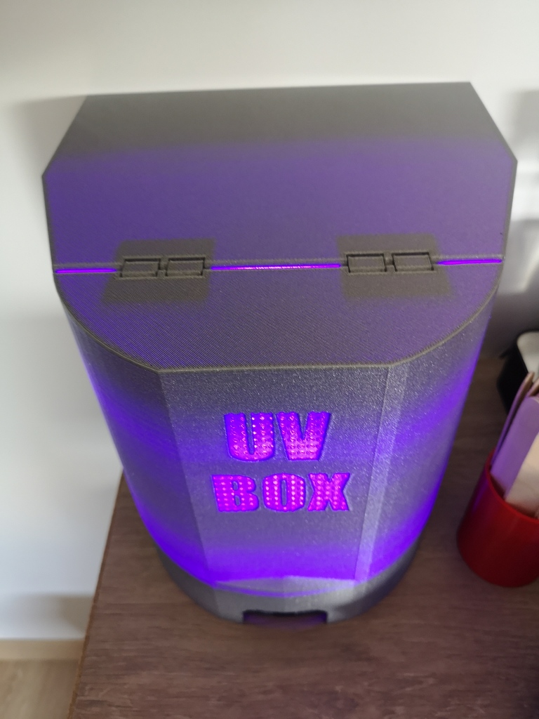 UV box to cure resin prints