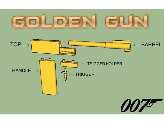 Golden Gun From James Bond